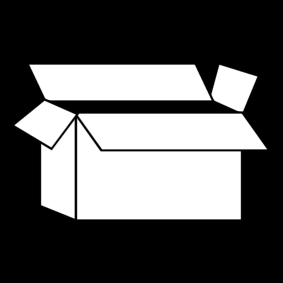 cardboard box / box: cardboard